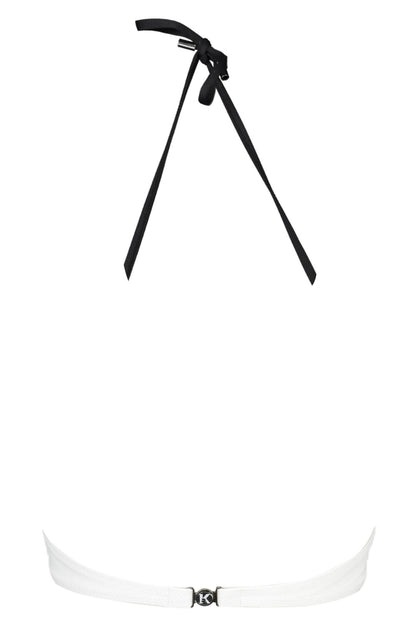 KARL LAGERFELD BEACHWEAR KL20WTP23_80D41EB_BIANCOWHIT Bianco