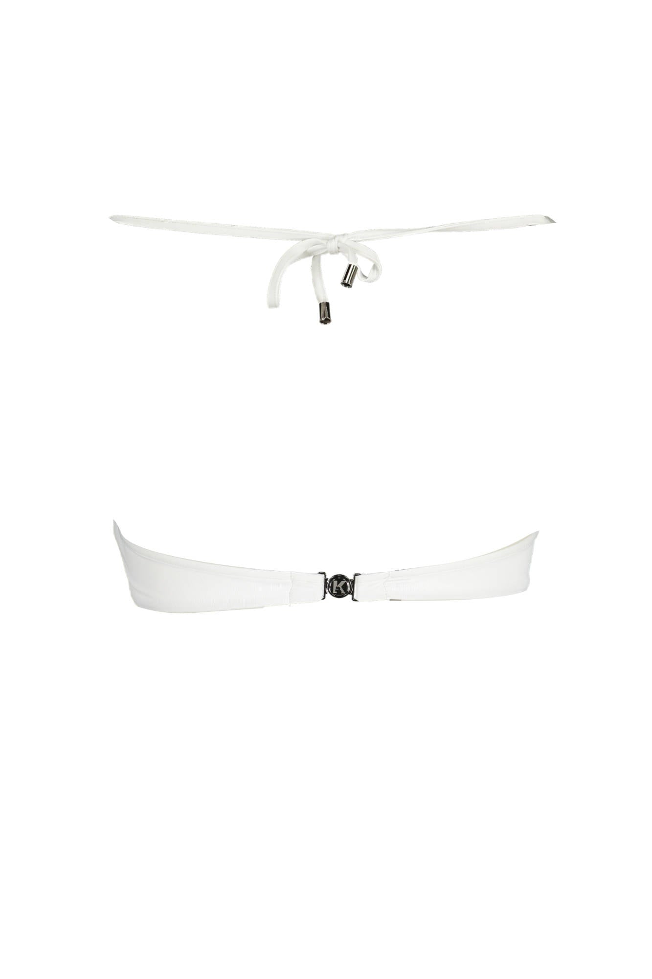 Karl Lagerfeld Beachwear Costume Parte Sopra Donna Bianco"" - mem39