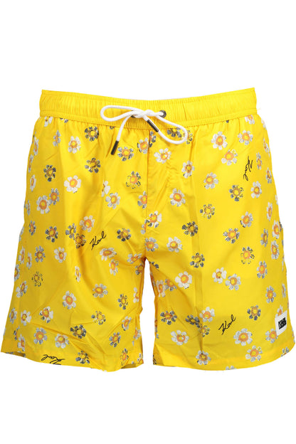 KARL LAGERFELD BEACHWEAR KL22MBM07_GIALLO_YELLOW