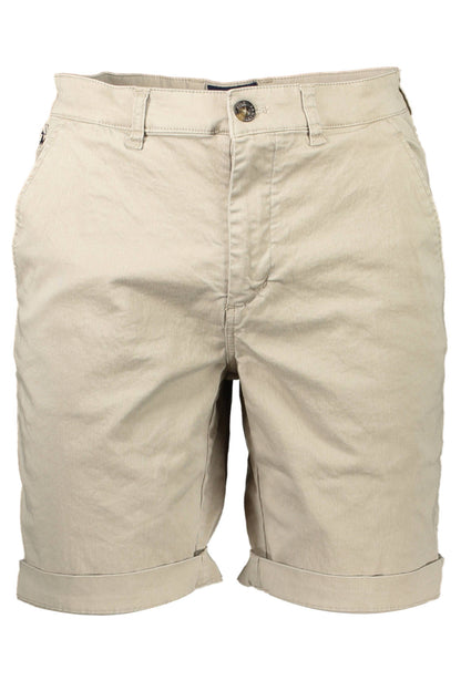 La Martina Pantalone Bermuda Uomo Beige"" - mem39