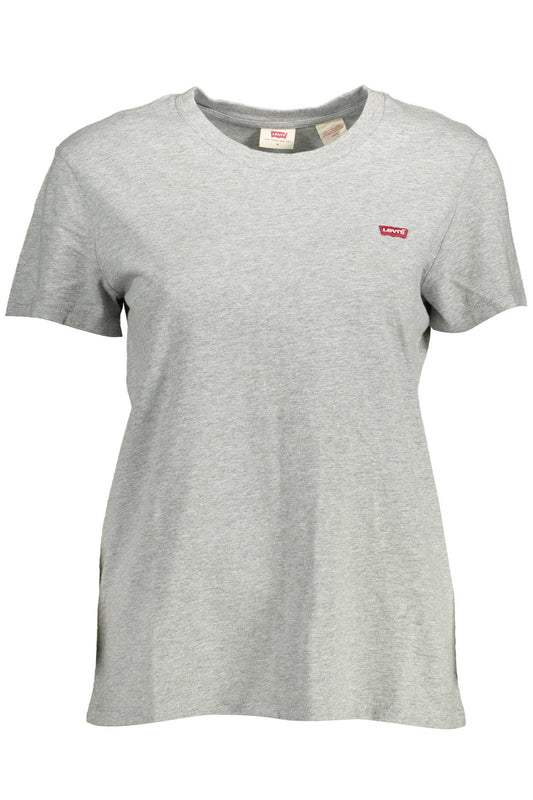 Levi'S T-Shirt Maniche Corte Donna Grigio - mem39