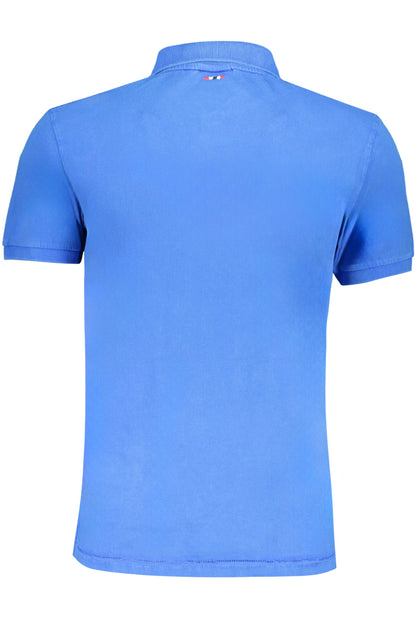 Napapijri Polo Maniche Corte Uomo Blu - mem39