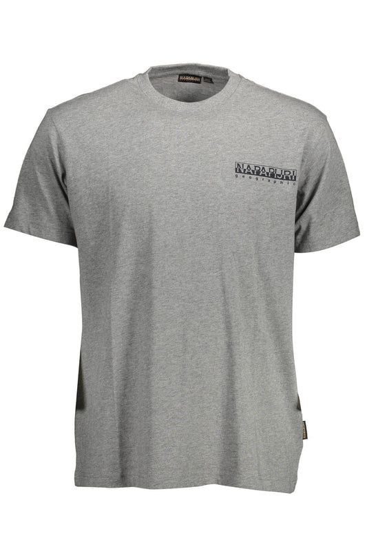 Napapijri T-Shirt Maniche Corte Uomo Grigio"" - mem39