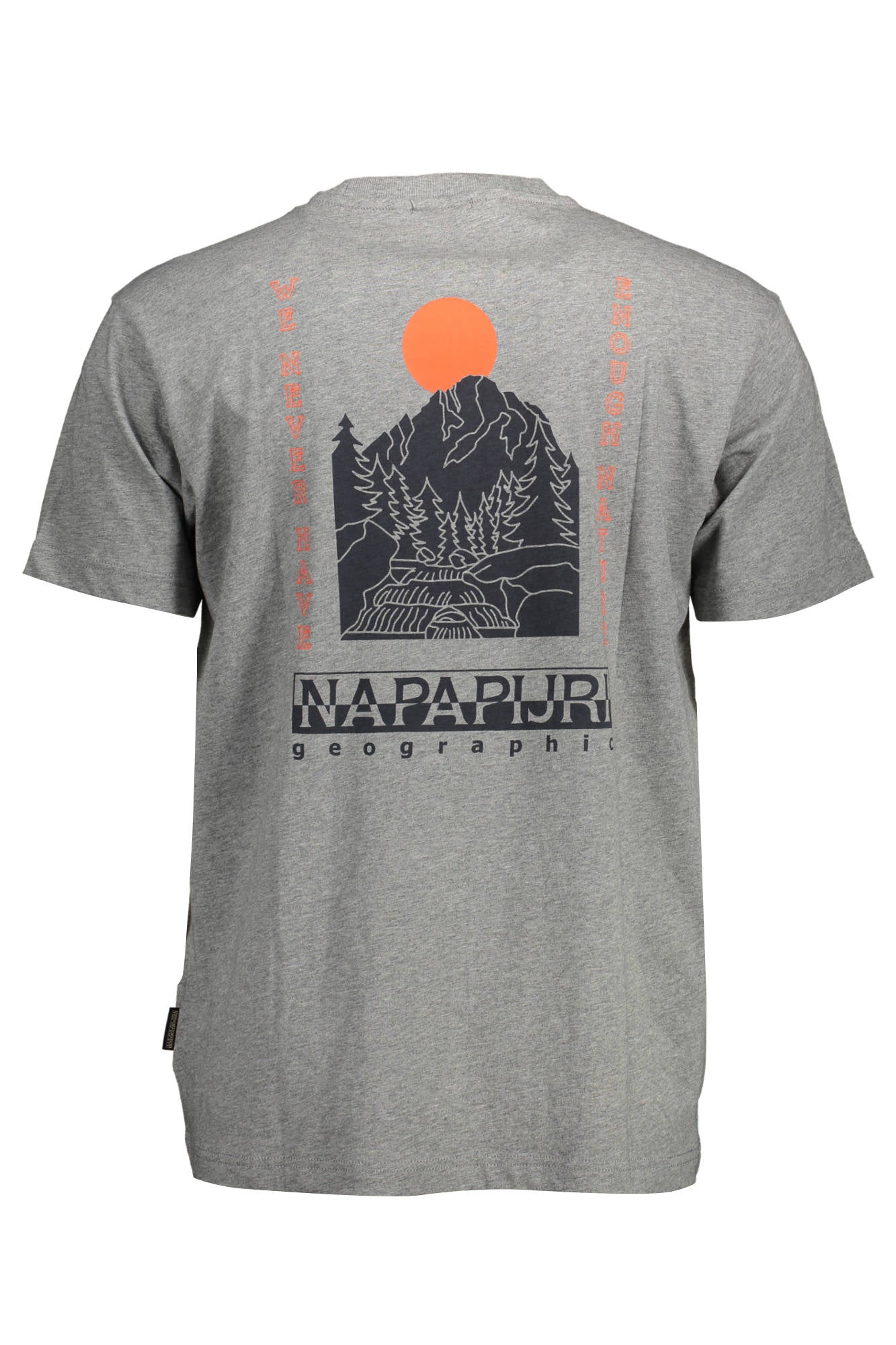 Napapijri T-Shirt Maniche Corte Uomo Grigio"" - mem39