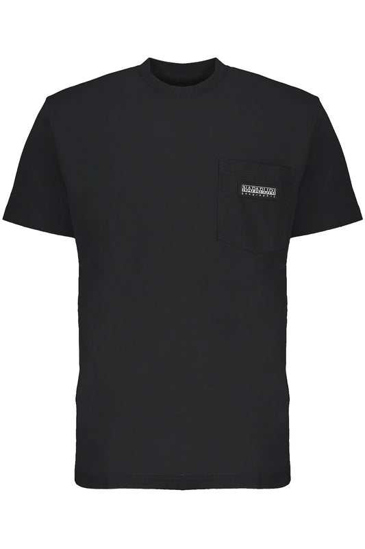 Napapijri T-Shirt Maniche Corte Uomo Nero - mem39