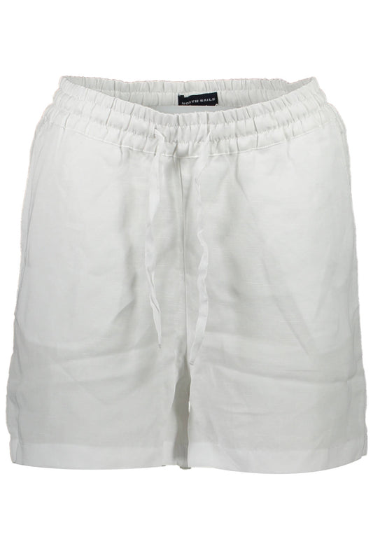 North Sails Pantalone Short Donna Bianco"" - mem39