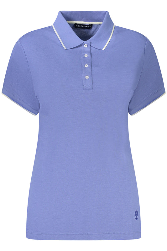 NORTH SAILS POLO MANICHE CORTE DONNA BLU
