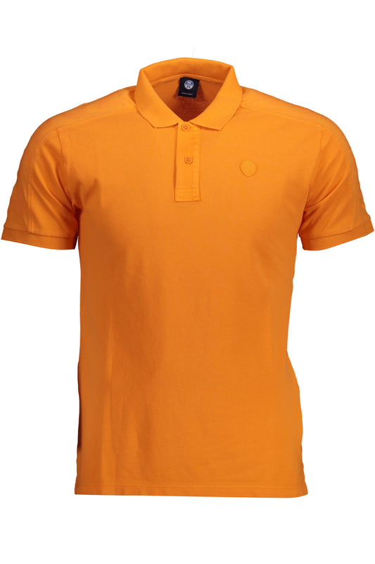 North Sails Polo Maniche Corte Uomo Arancio - mem39