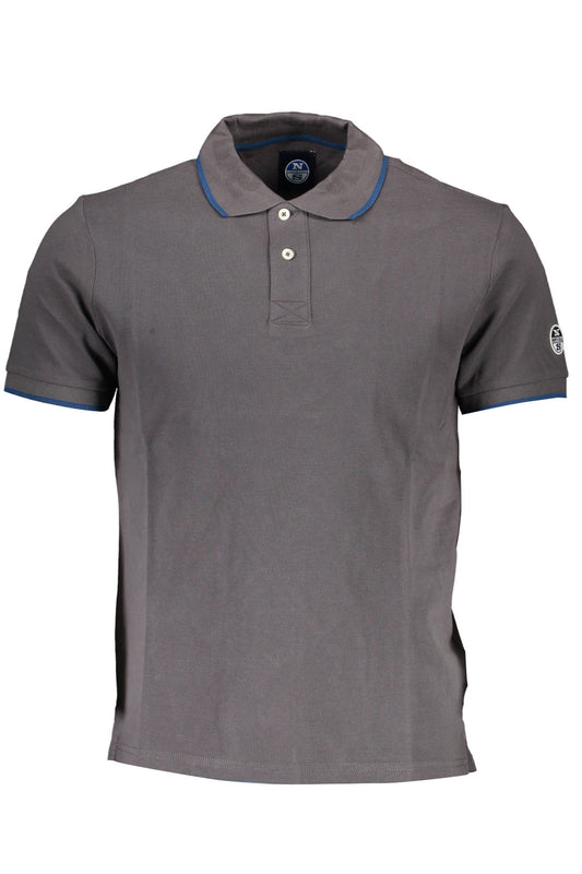 North Sails Polo Kurzarm Herren Grau