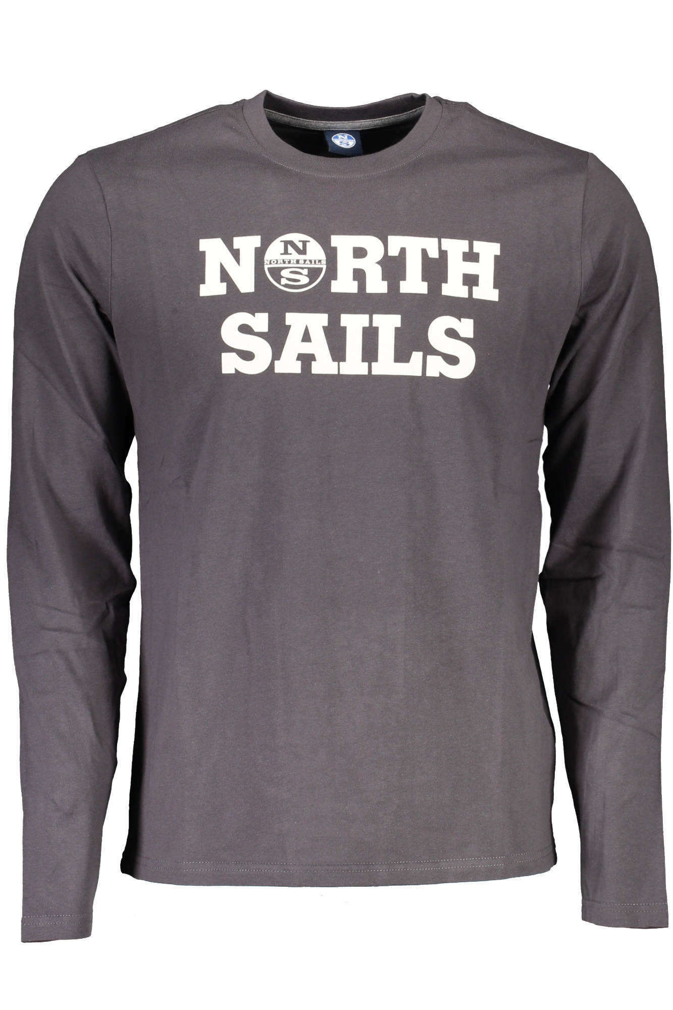 North Sails T-Shirt Maniche Lunghe Uomo Grigio - mem39