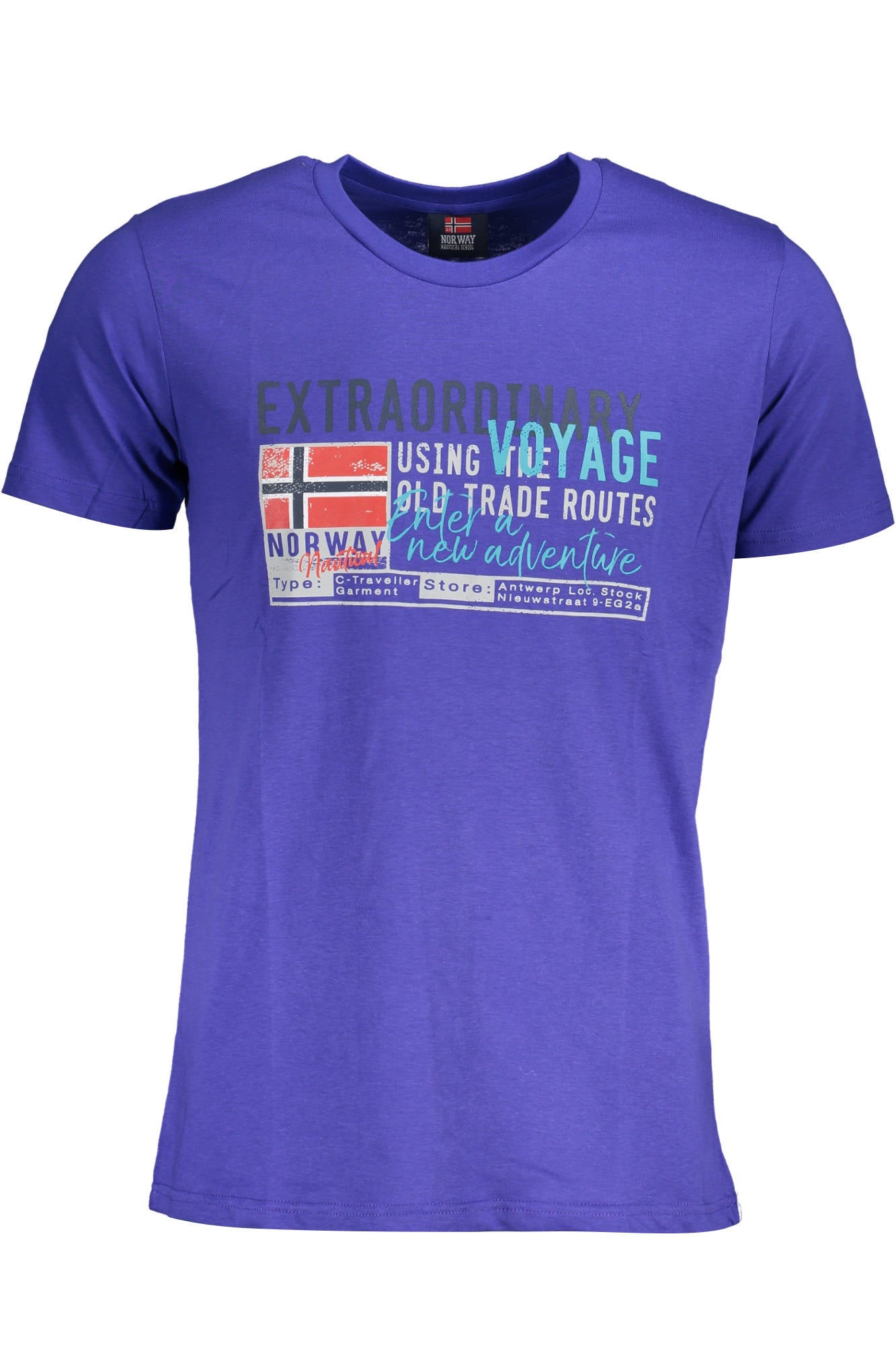 Norway 1963 T-Shirt Maniche Corte Uomo Blu - mem39