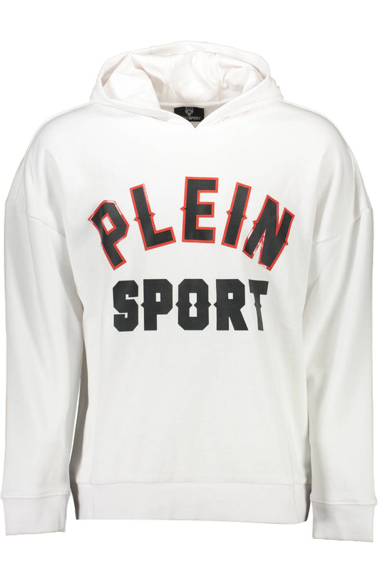 Plein Sport Felpa Senza Zip Uomo Bianco"" - mem39