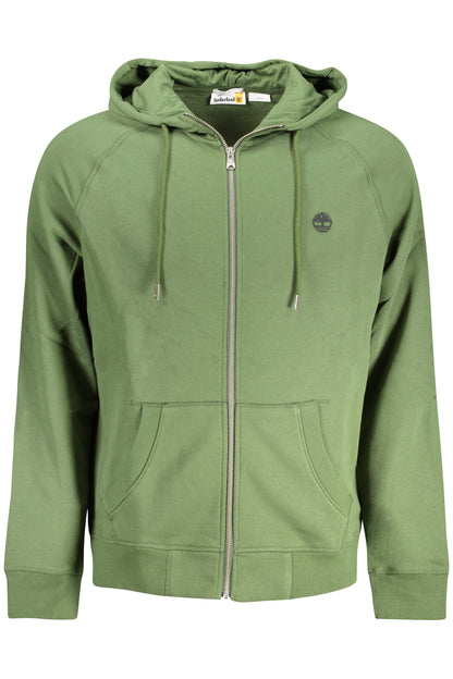 Timberland Felpa Con Zip Uomo Verde"" - mem39