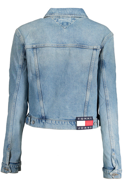 Tommy Hilfiger Giubbotto In Jeans Donna Azzurro"" - mem39