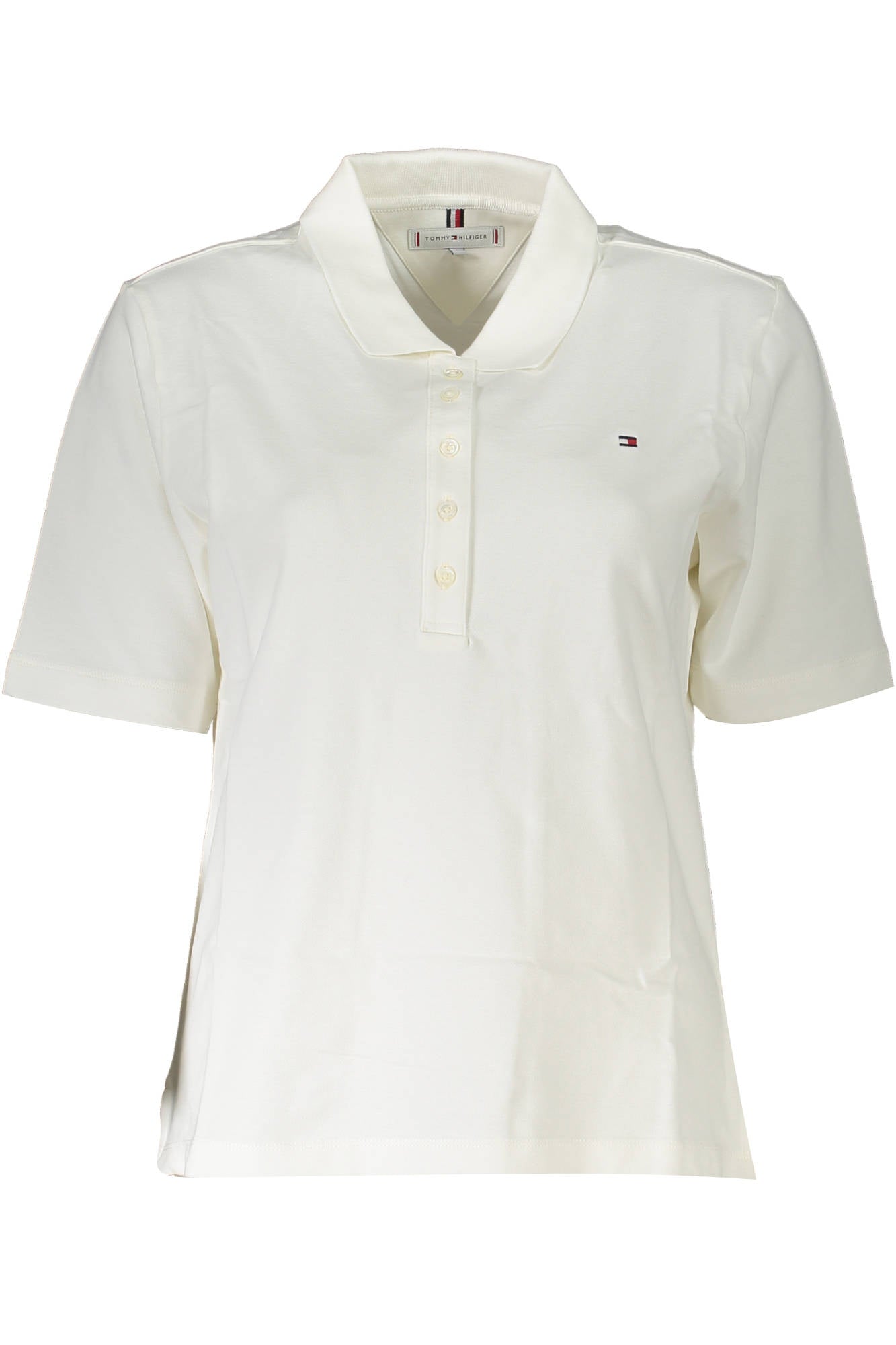 Tommy Hilfiger Polo Maniche Corte Donna Bianco"" - mem39