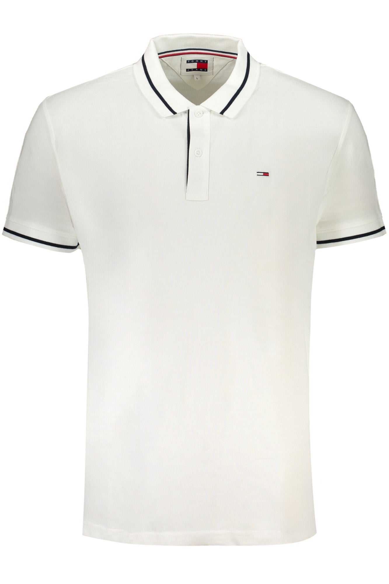 Tommy Hilfiger Polo Maniche Corte Uomo Bianco - mem39