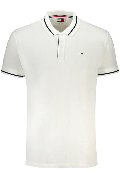 Tommy Hilfiger Polo Maniche Corte Uomo Bianco - mem39