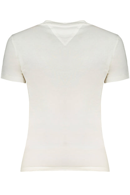 Tommy Hilfiger T-Shirt Maniche Corte Donna Bianco"" - mem39