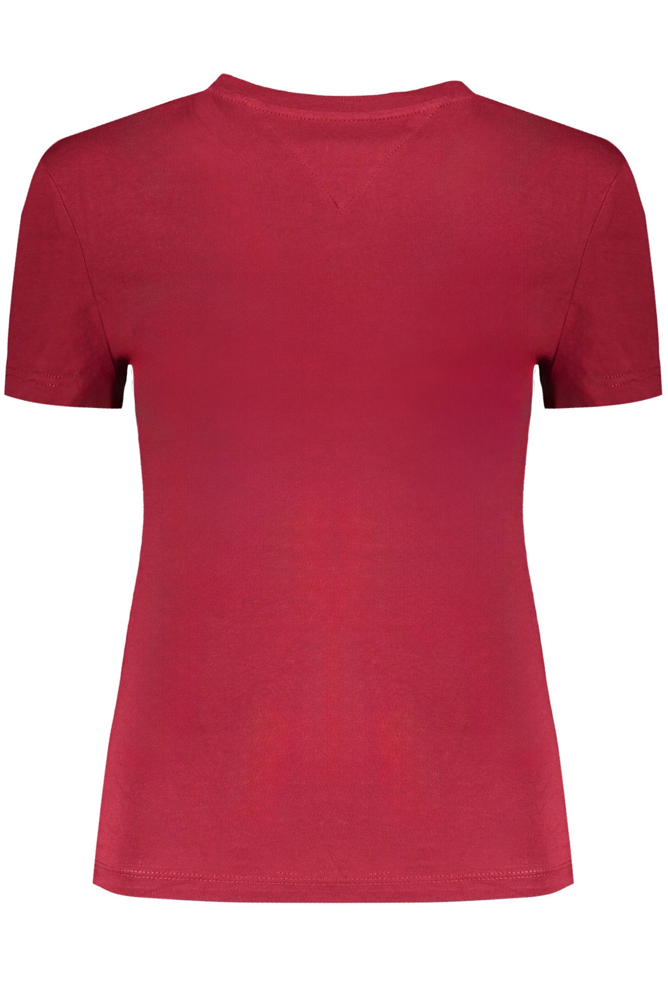 Tommy Hilfiger T-Shirt Maniche Corte Donna Rosso"" - mem39