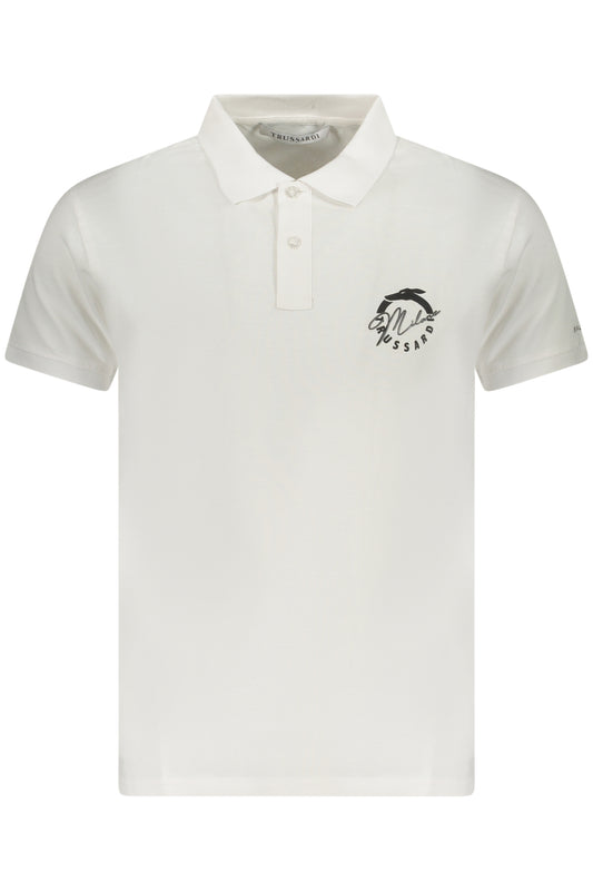 TRUSSARDI POLO MANICHE CORTE UOMO BIANCO