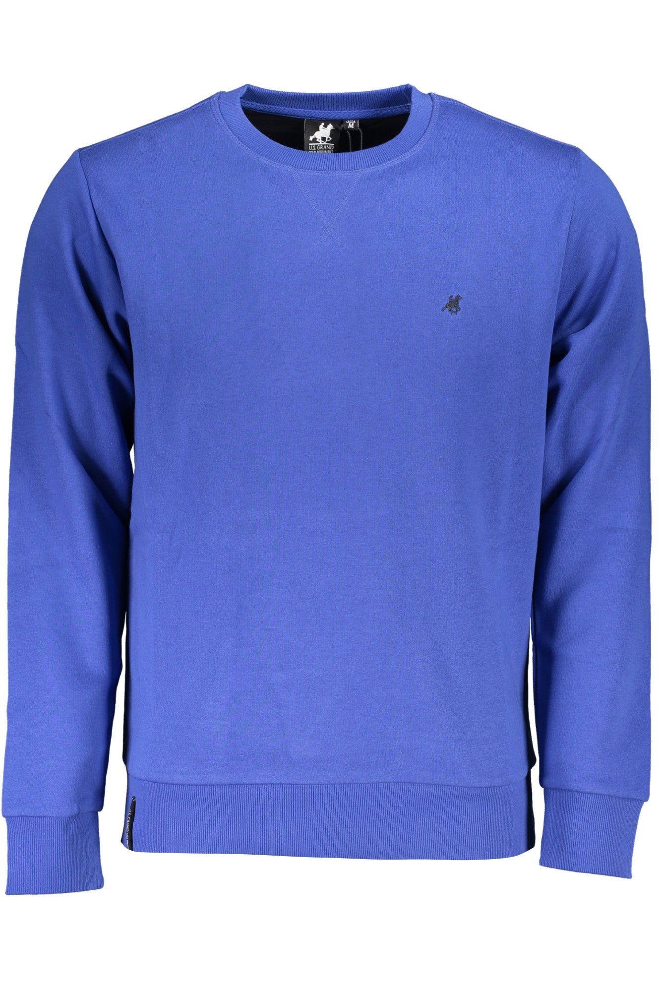 U.S. Grand Polo Felpa Senza Zip Uomo Blu"" - mem39