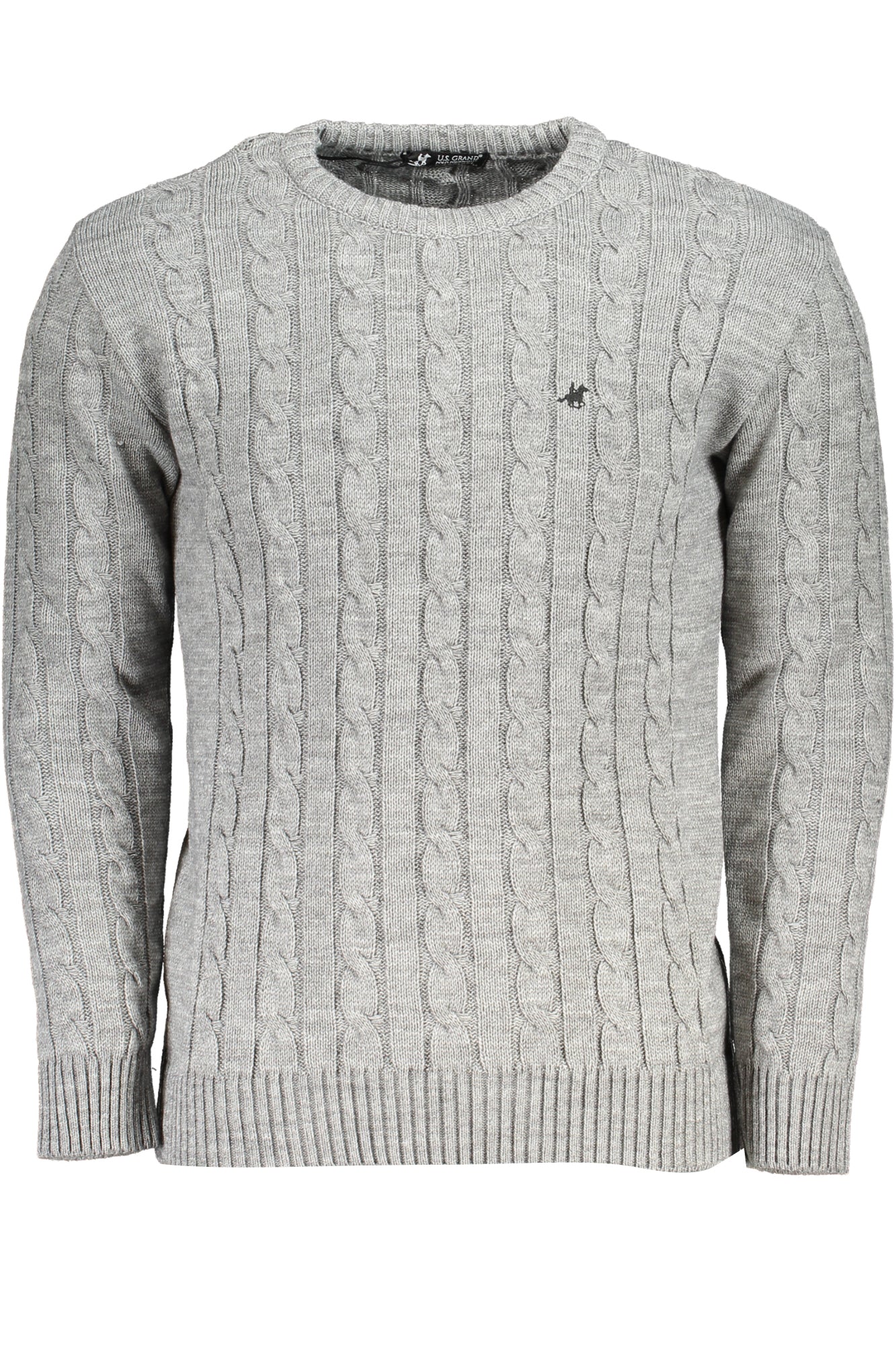 U.S. Grand Polo Maglia Uomo Grigio"" - mem39