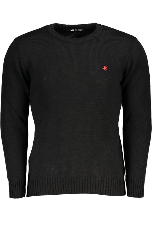 U.S. Grand Polo Maglione Uomo Nero"" - mem39