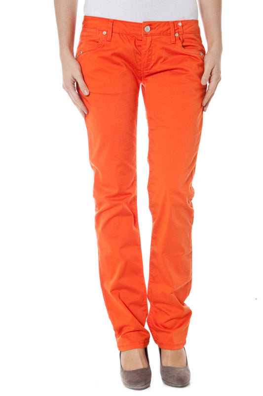 Zuelements Pantalone Donna Arancio"" - mem39